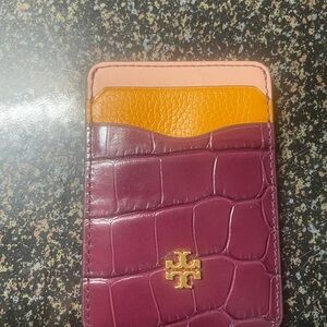 Tory Burch Purple Card Holder